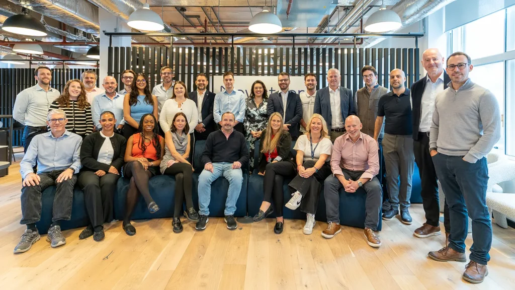 Newsteer team in their new offices at 1 Waterhouse Square1 1 Waterhouse Square London EC1N 2ST